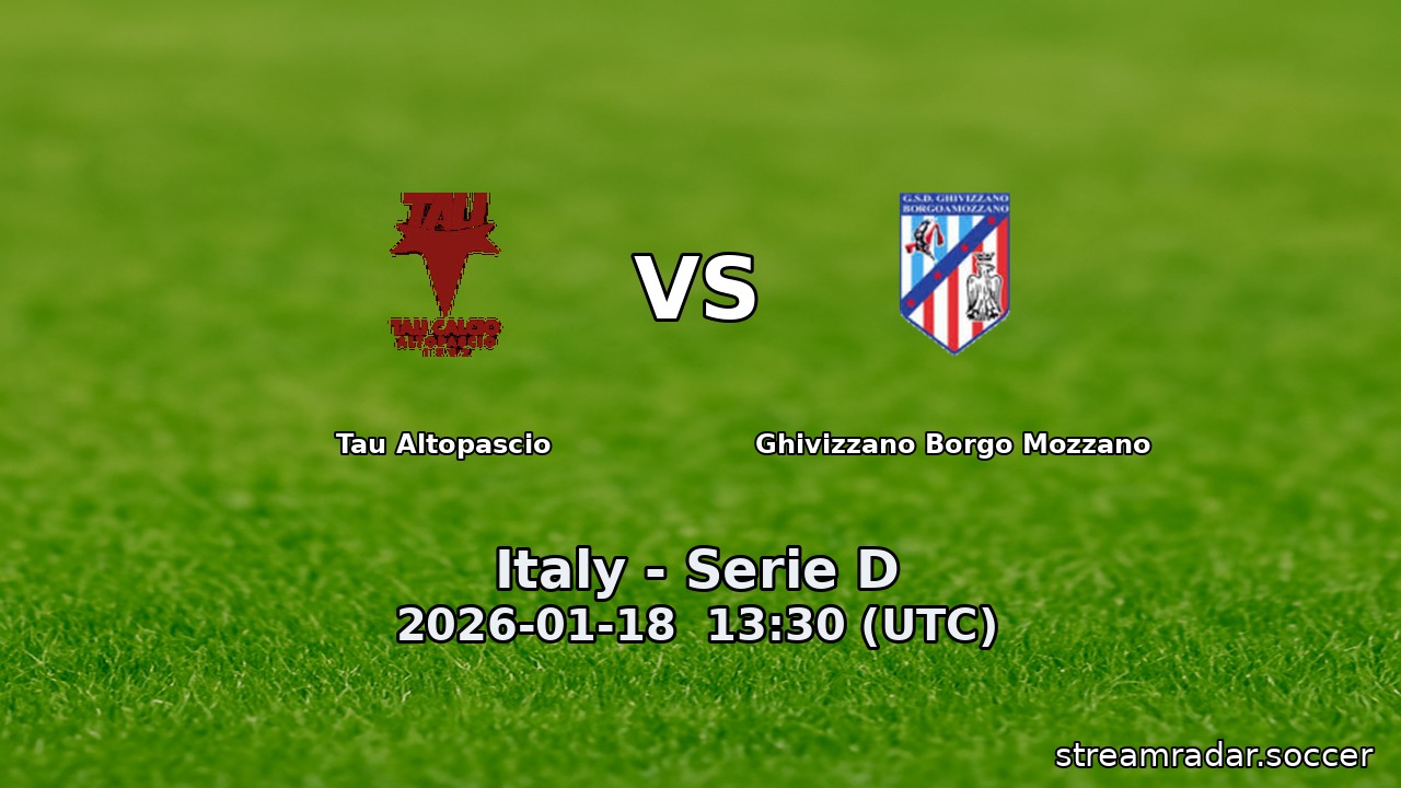 Tau Altopascio vs Ghivizzano Borgo Mozzano