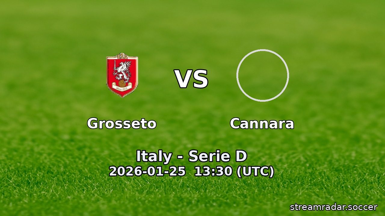 Grosseto vs Cannara