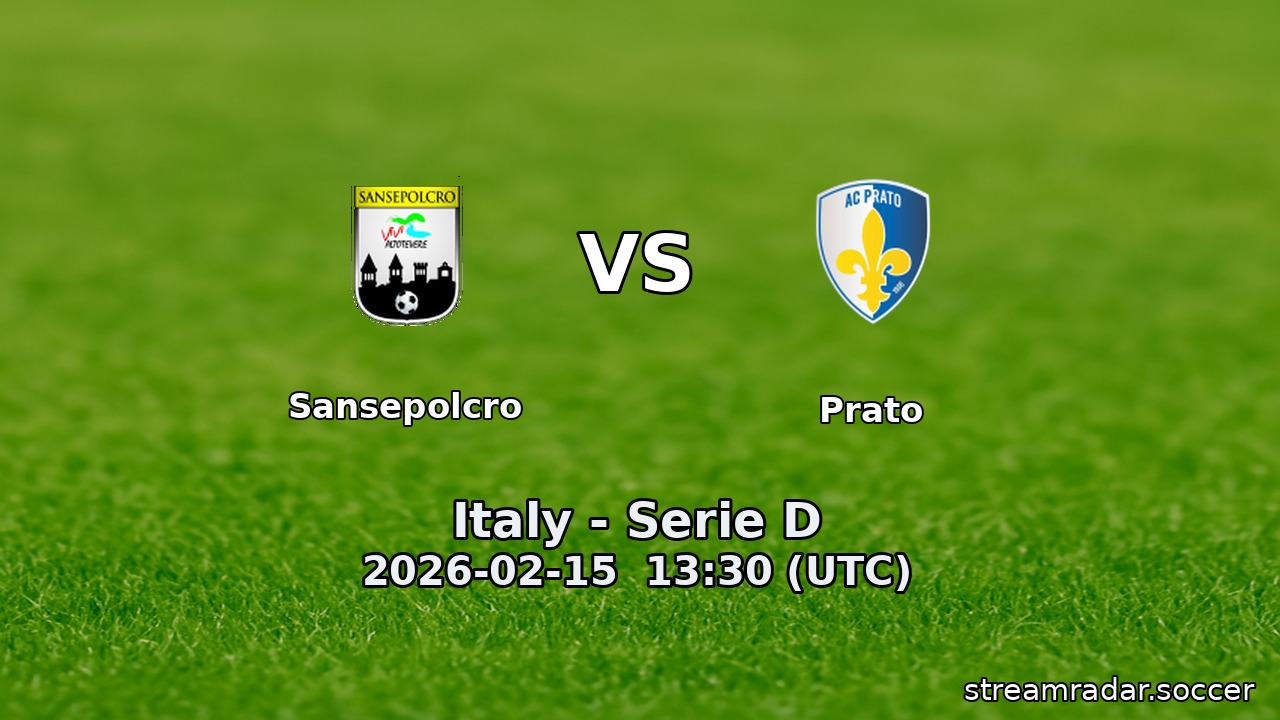 Sansepolcro vs Prato