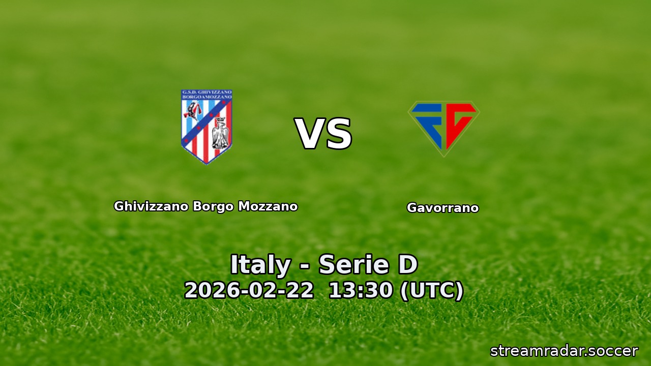 Ghivizzano Borgo Mozzano vs Gavorrano