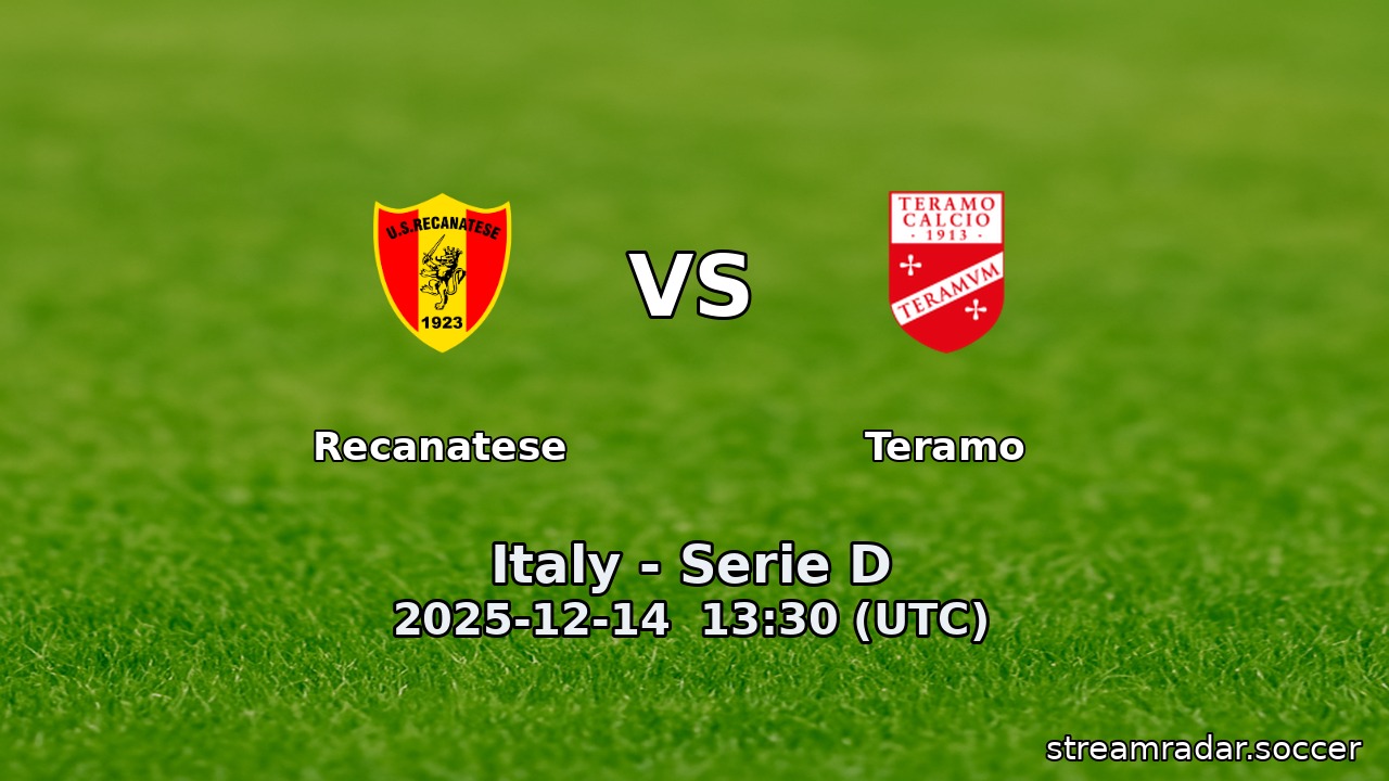 Recanatese vs Teramo