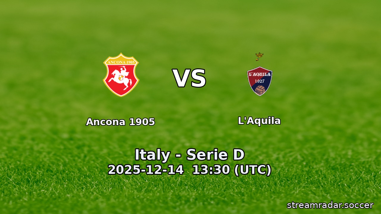 Ancona 1905 vs L'Aquila
