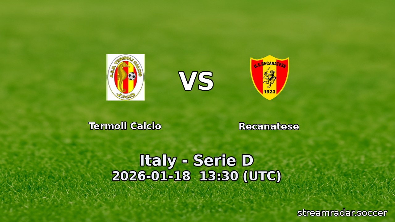 Termoli Calcio vs Recanatese