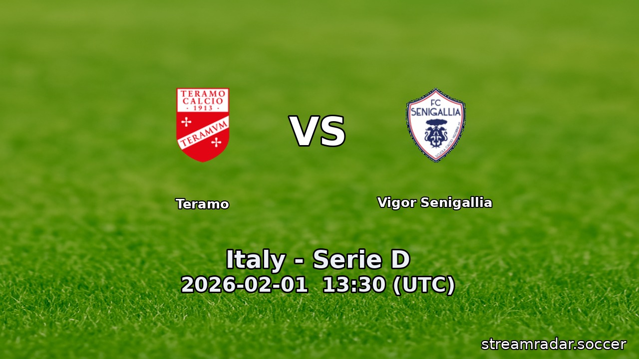 Teramo vs Vigor Senigallia