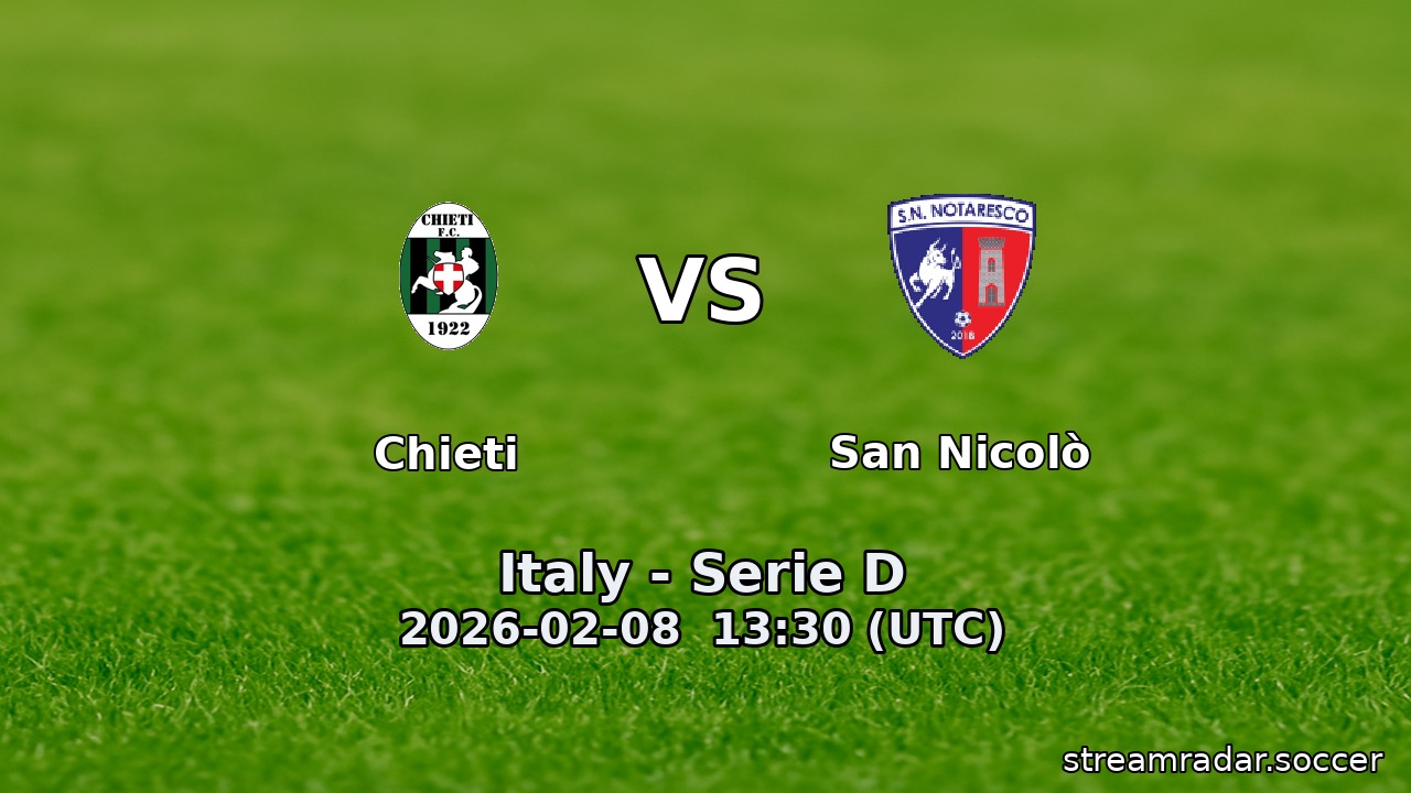 Chieti vs San Nicolò
