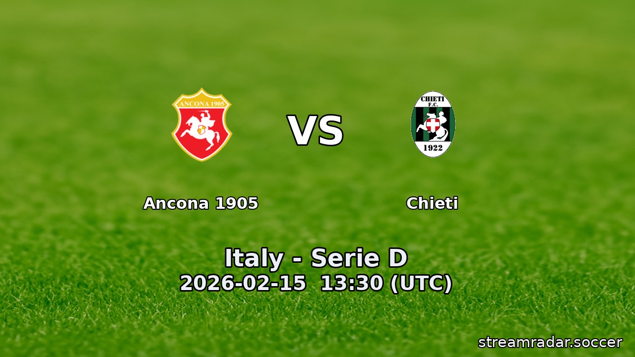 Ancona 1905 vs Chieti