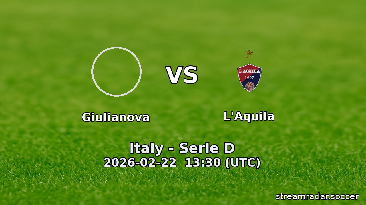 Giulianova vs L'Aquila