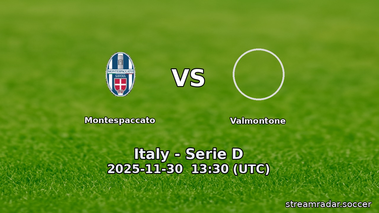 Montespaccato vs Valmontone