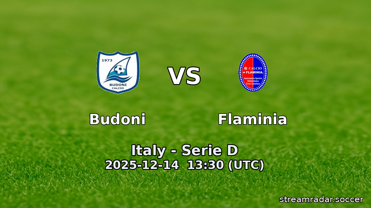 Budoni vs Flaminia
