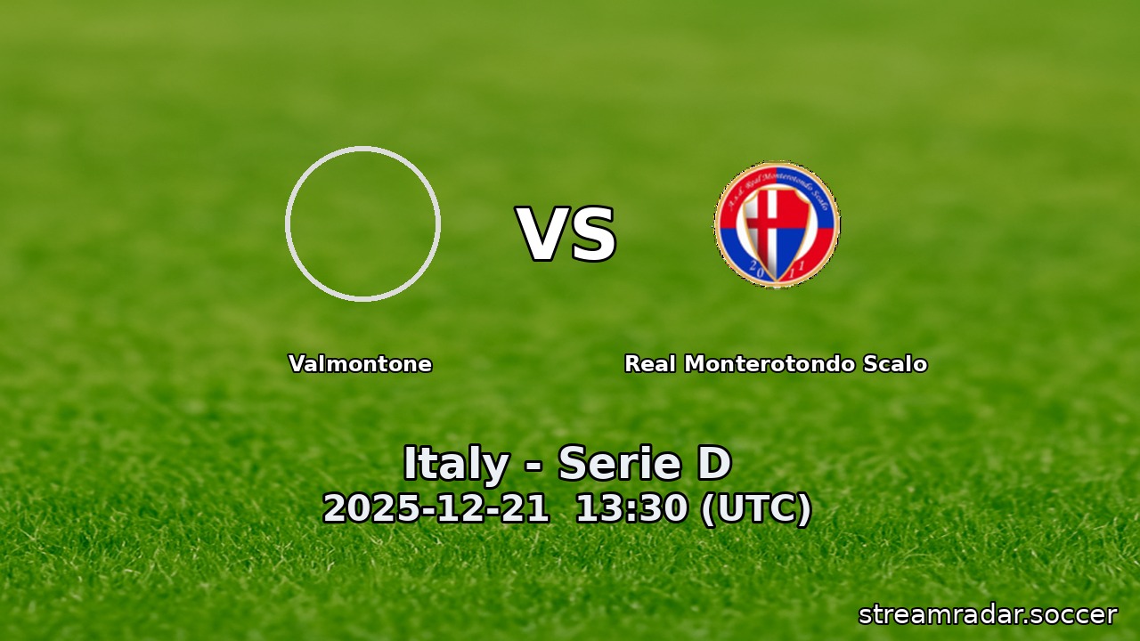 Valmontone vs Real Monterotondo Scalo