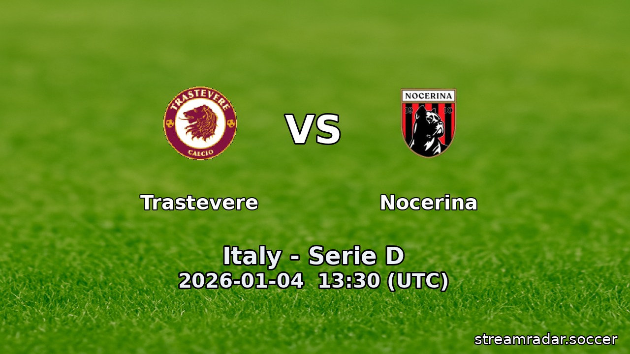 Trastevere vs Nocerina