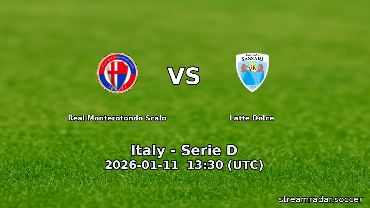 Real Monterotondo Scalo vs Latte Dolce