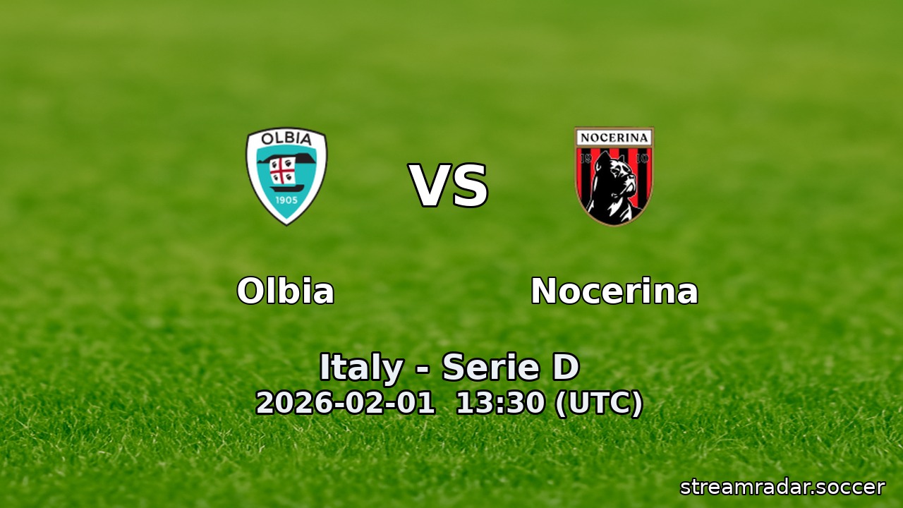 Olbia vs Nocerina