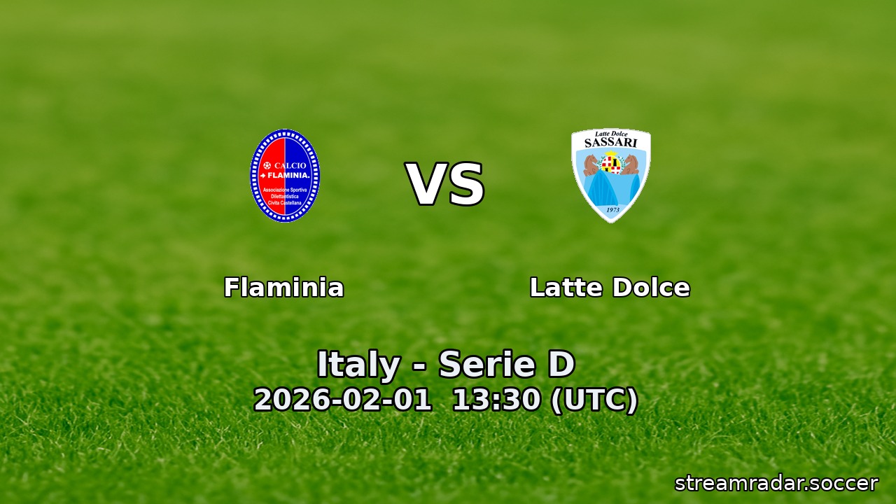 Flaminia vs Latte Dolce