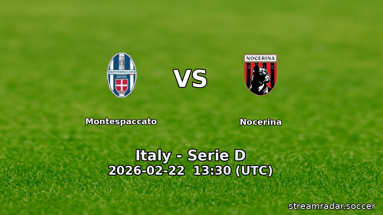 Montespaccato vs Nocerina