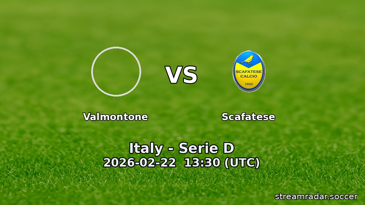 Valmontone vs Scafatese