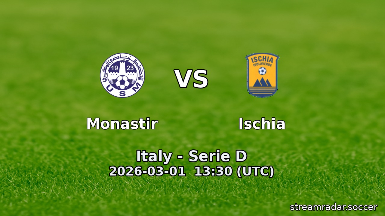 Monastir vs Ischia
