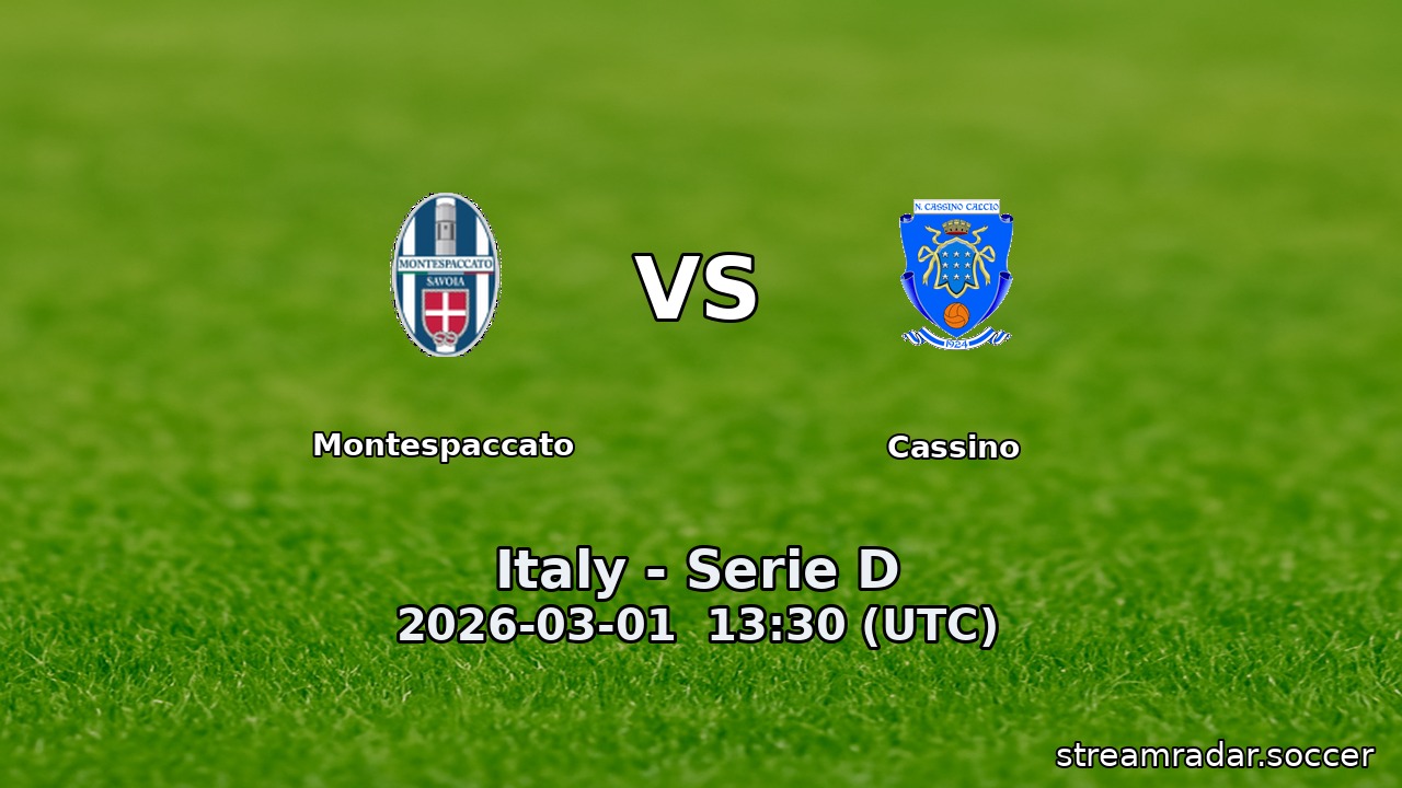 Montespaccato vs Cassino