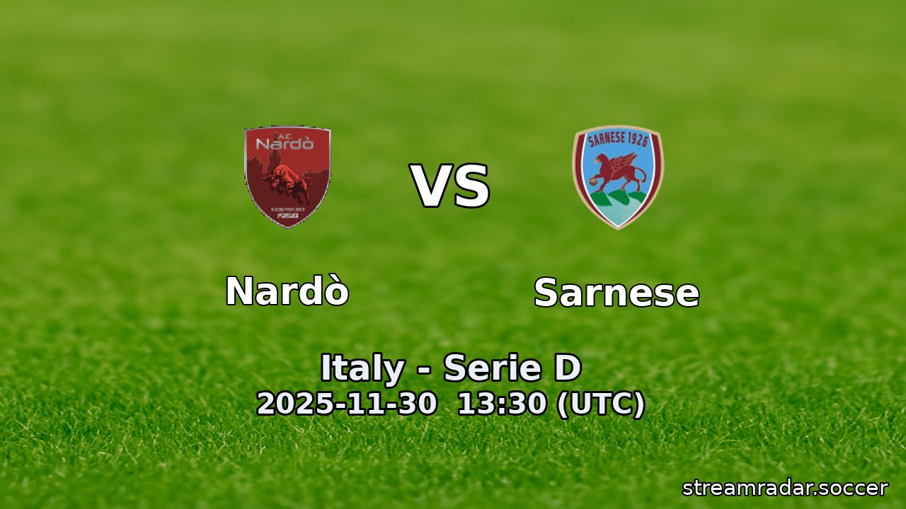 Nardò vs Sarnese