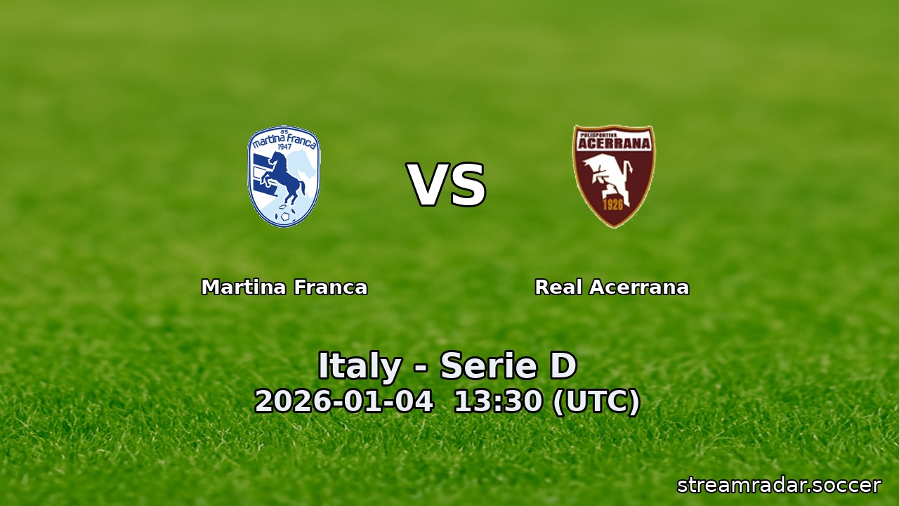 Martina Franca vs Real Acerrana