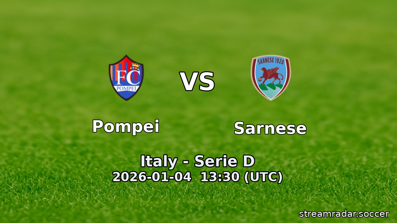 Pompei vs Sarnese