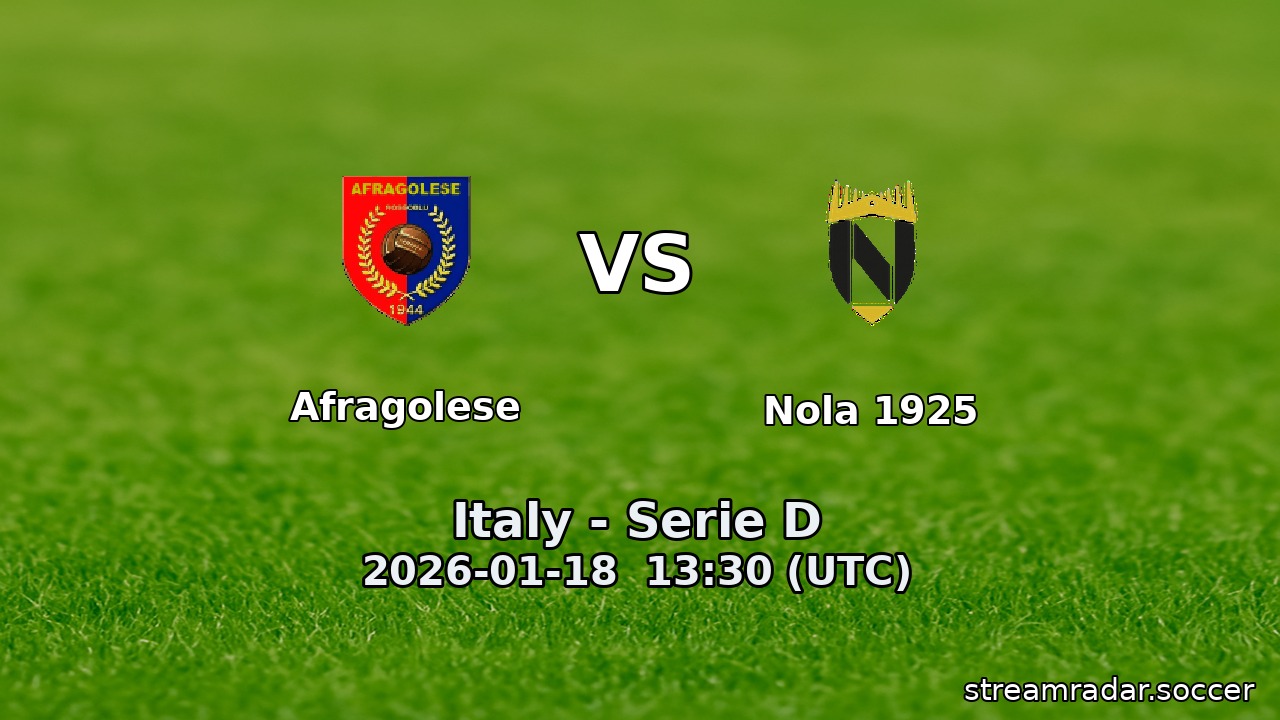 Afragolese vs Nola 1925