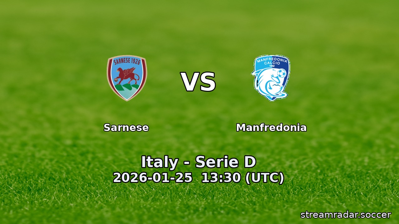 Sarnese vs Manfredonia