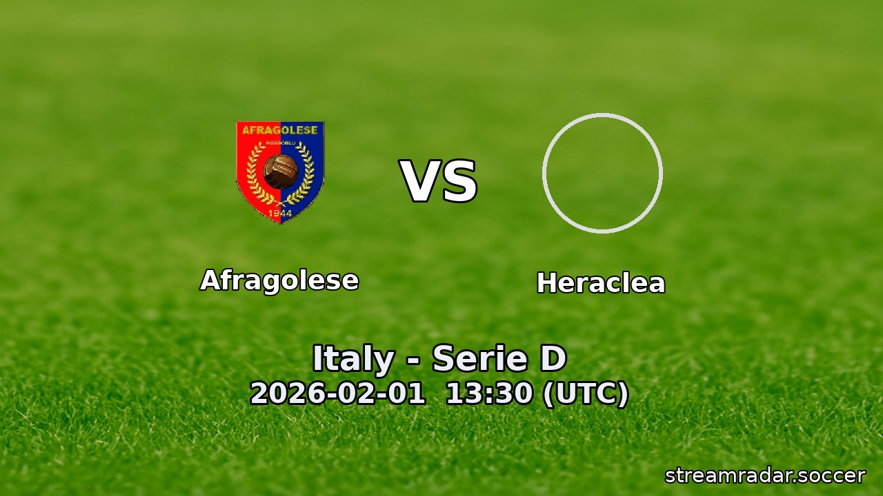 Afragolese vs Heraclea