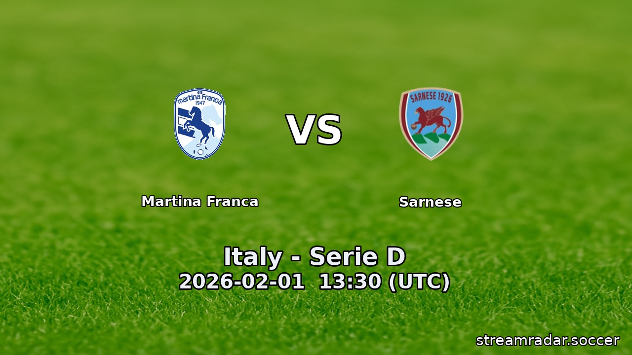 Martina Franca vs Sarnese