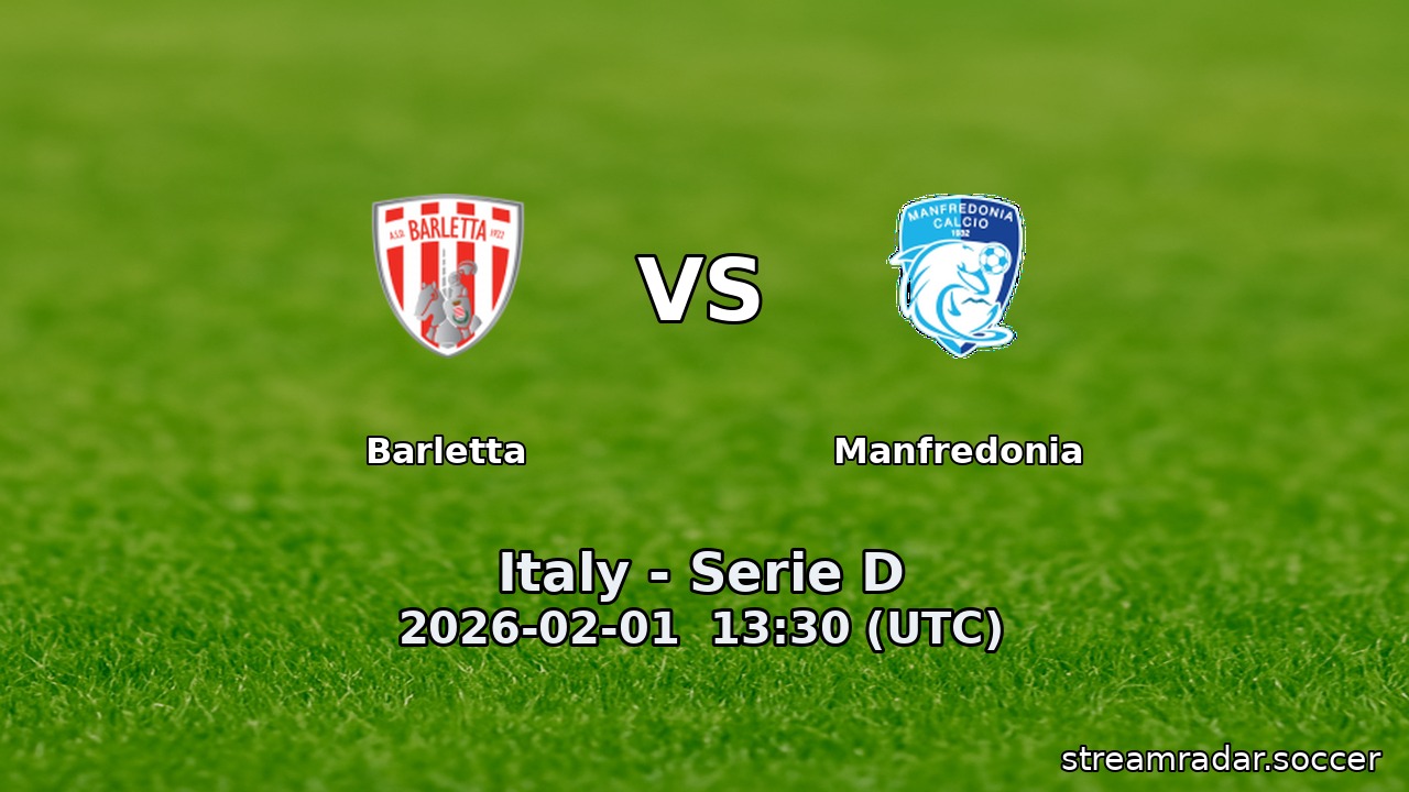 Barletta vs Manfredonia