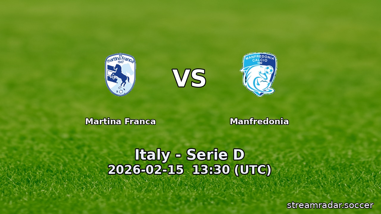 Martina Franca vs Manfredonia