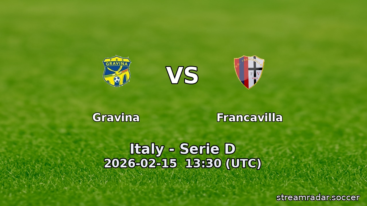 Gravina vs Francavilla