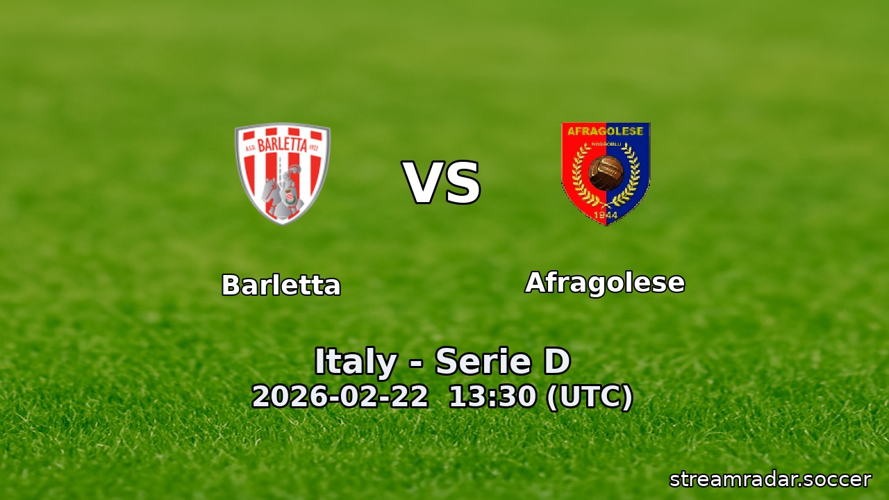 Barletta vs Afragolese