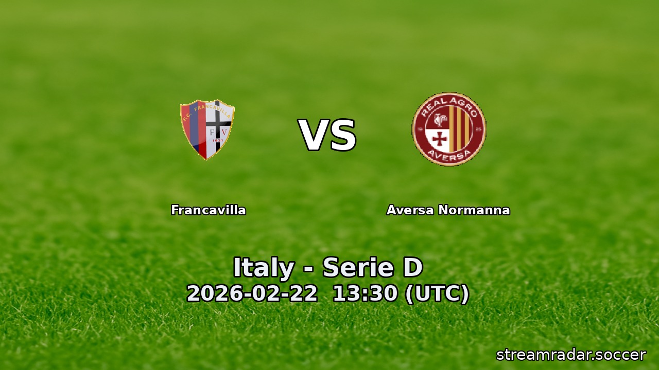 Francavilla vs Aversa Normanna