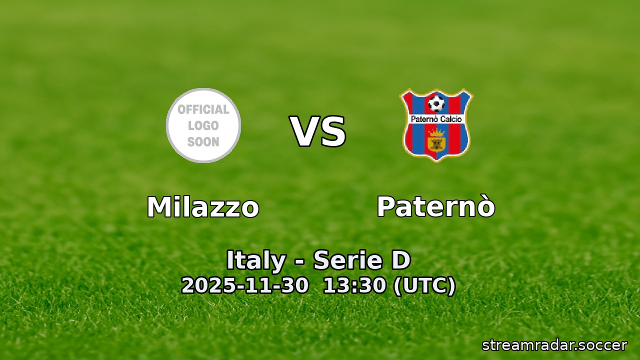 Milazzo vs Paternò