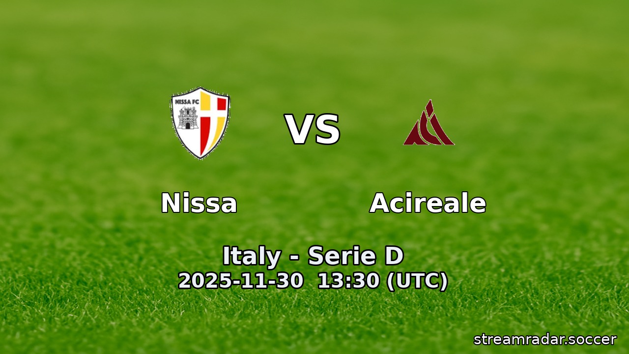 Nissa vs Acireale