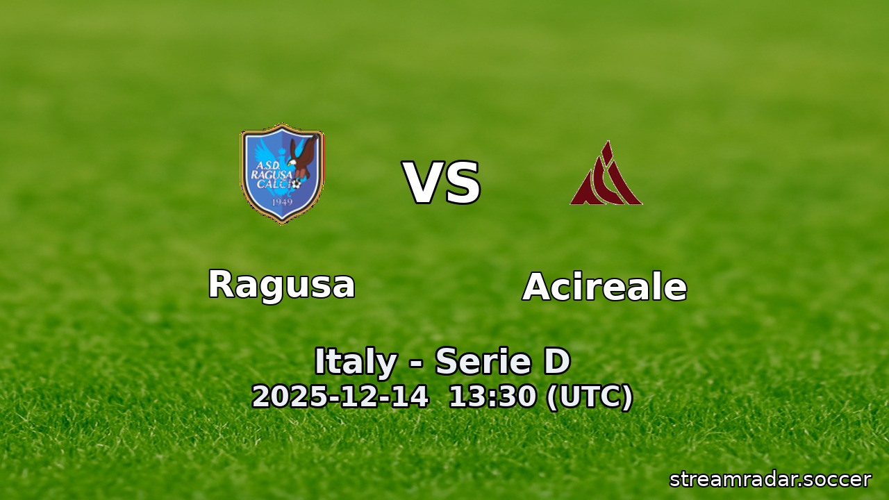 Ragusa vs Acireale