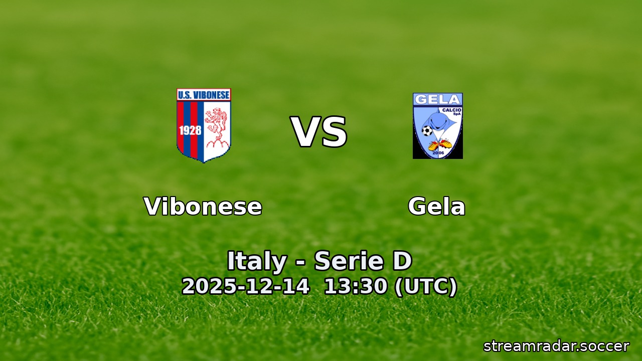 Vibonese vs Gela