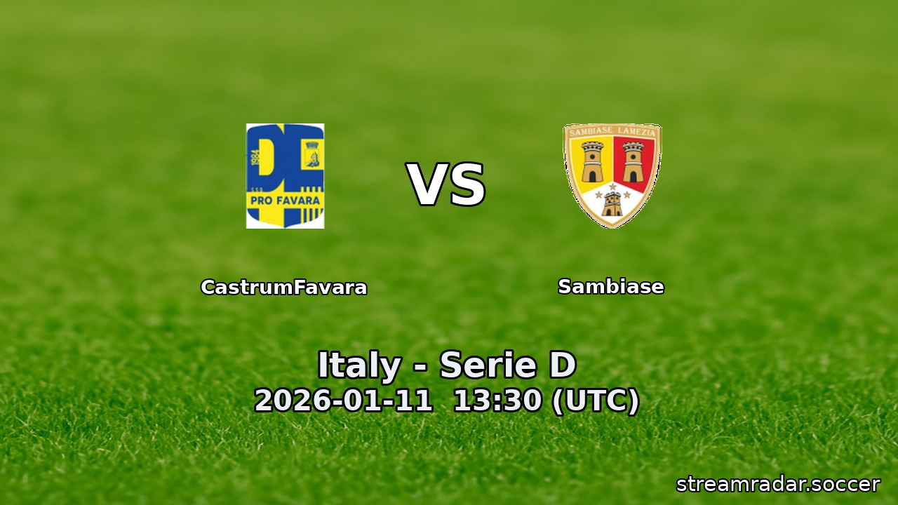 CastrumFavara vs Sambiase