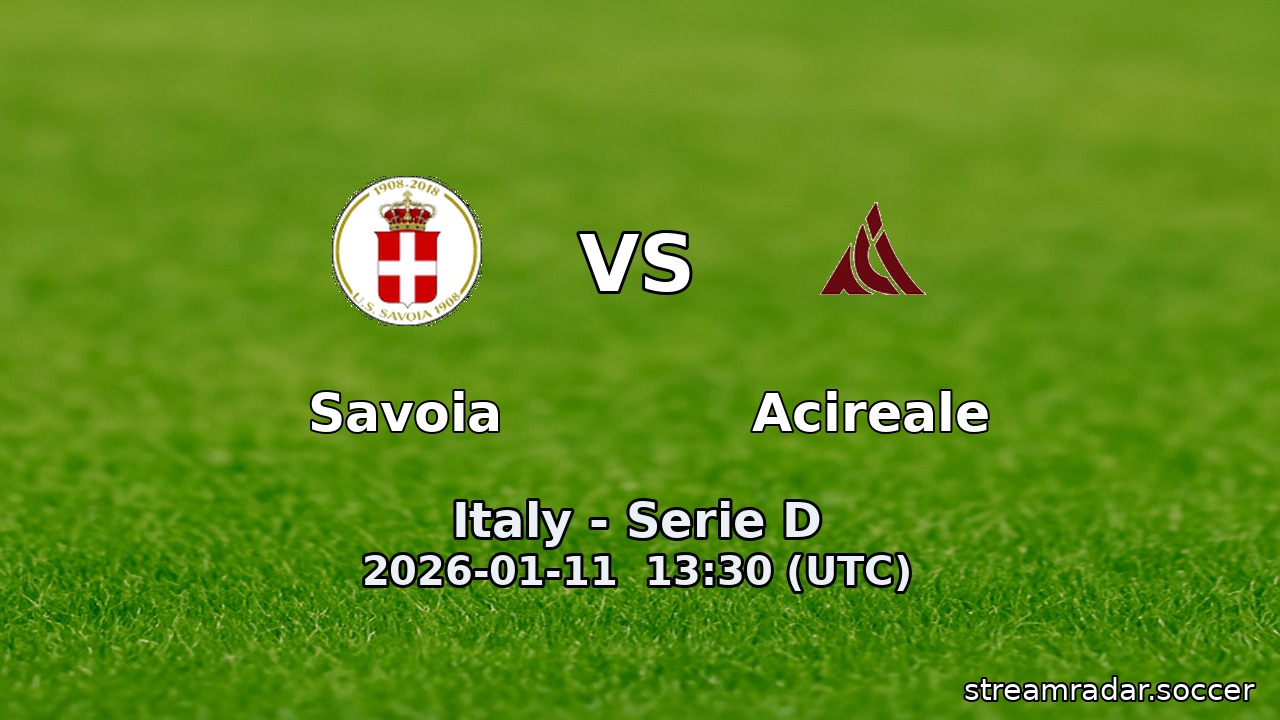Savoia vs Acireale