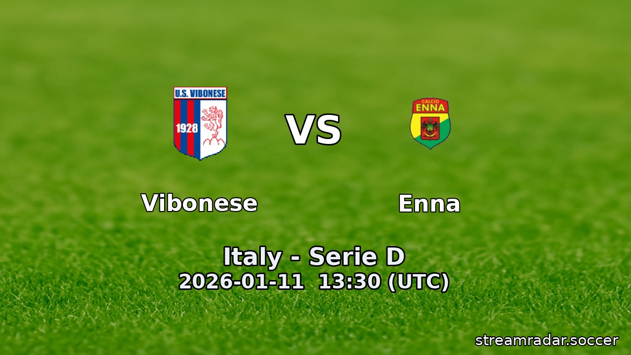 Vibonese vs Enna