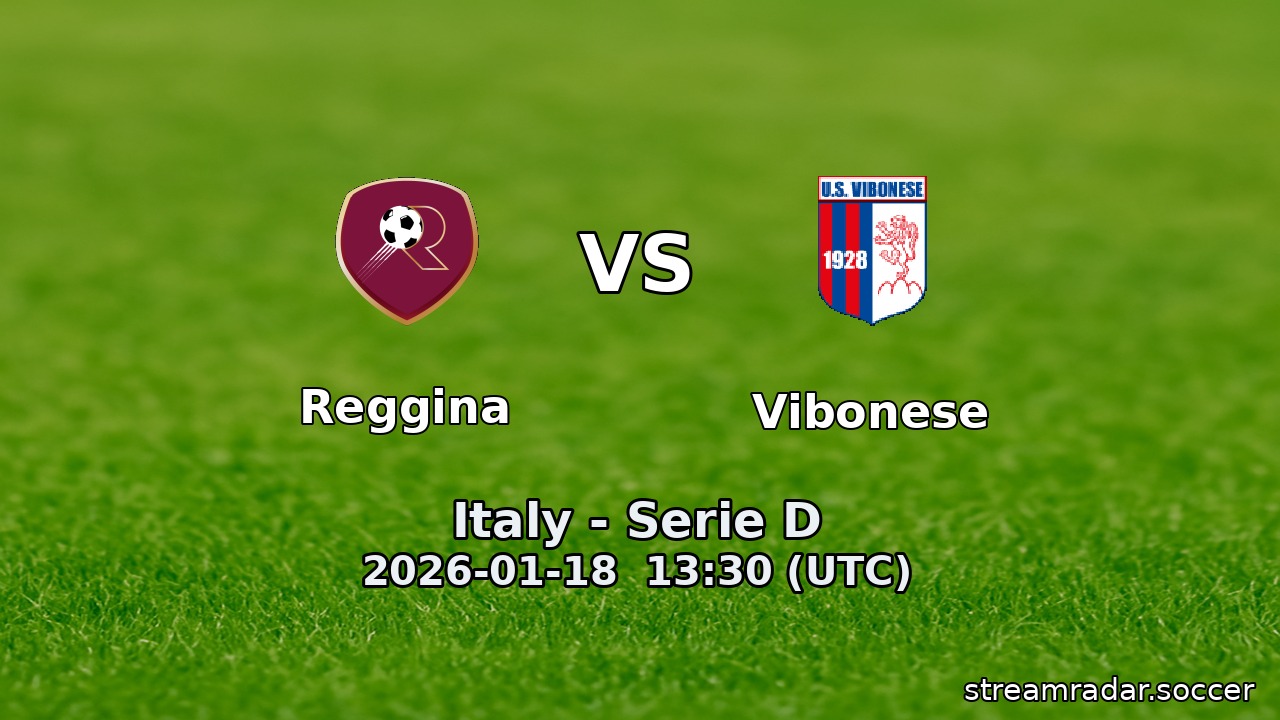 Reggina vs Vibonese