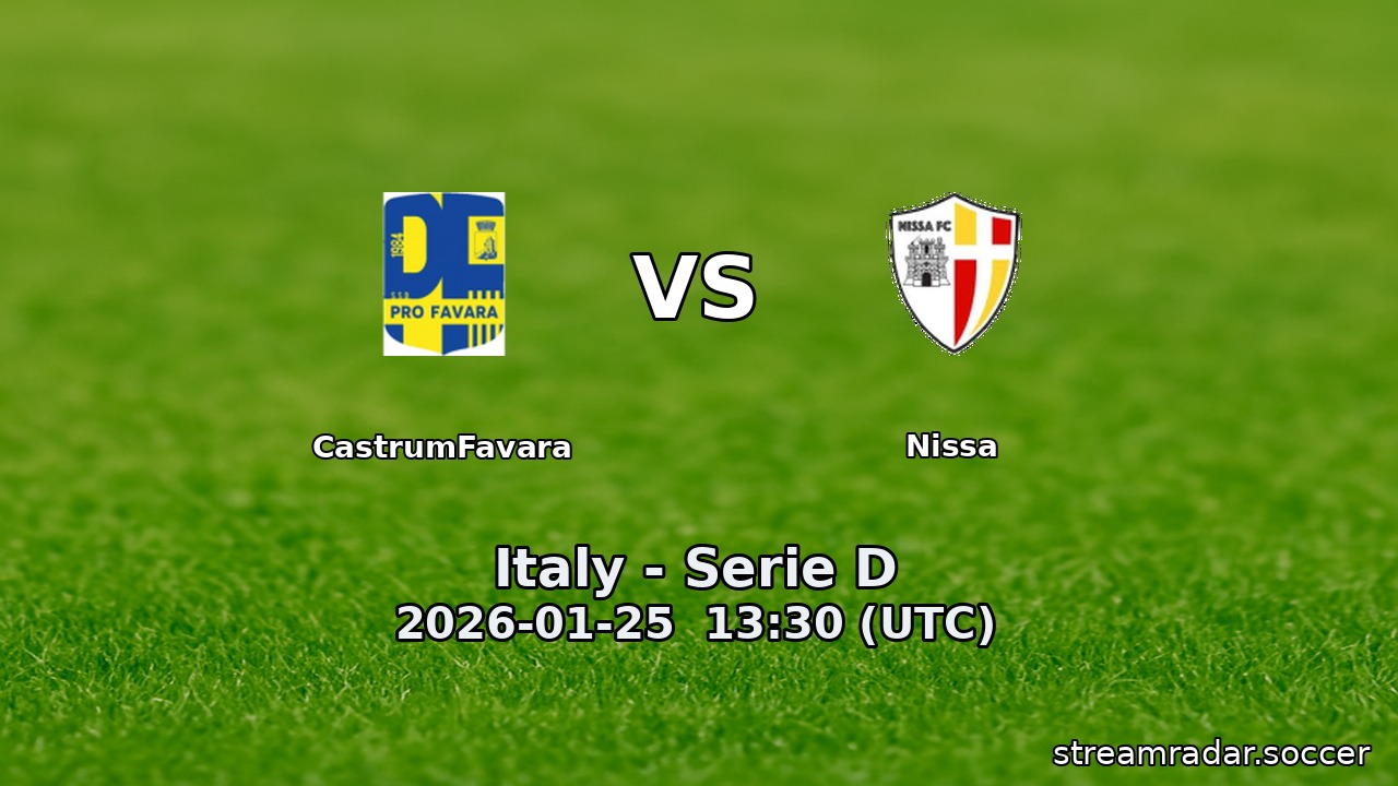 CastrumFavara vs Nissa