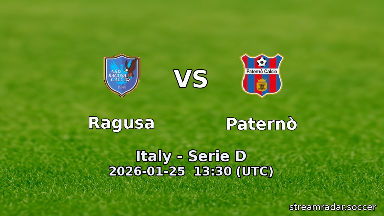 Ragusa vs Paternò