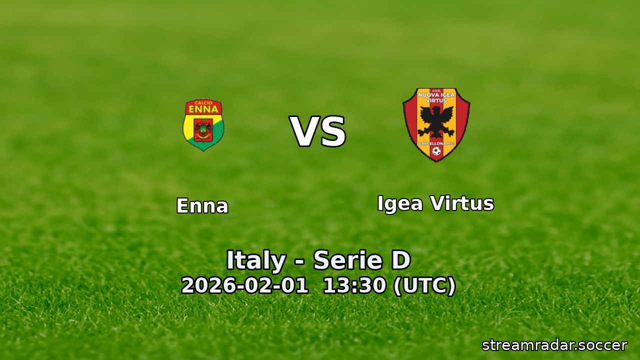 Enna vs Igea Virtus