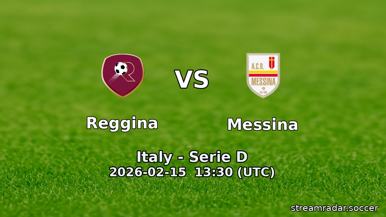 Reggina vs Messina