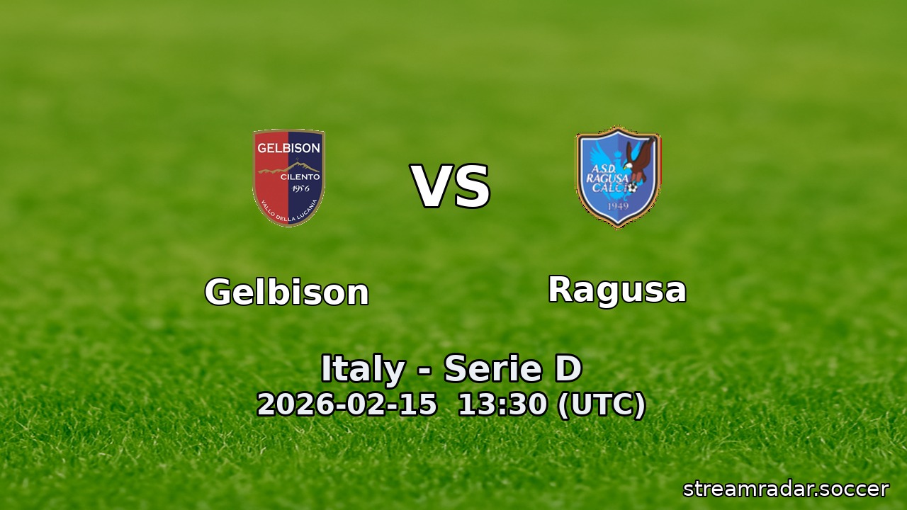Gelbison vs Ragusa