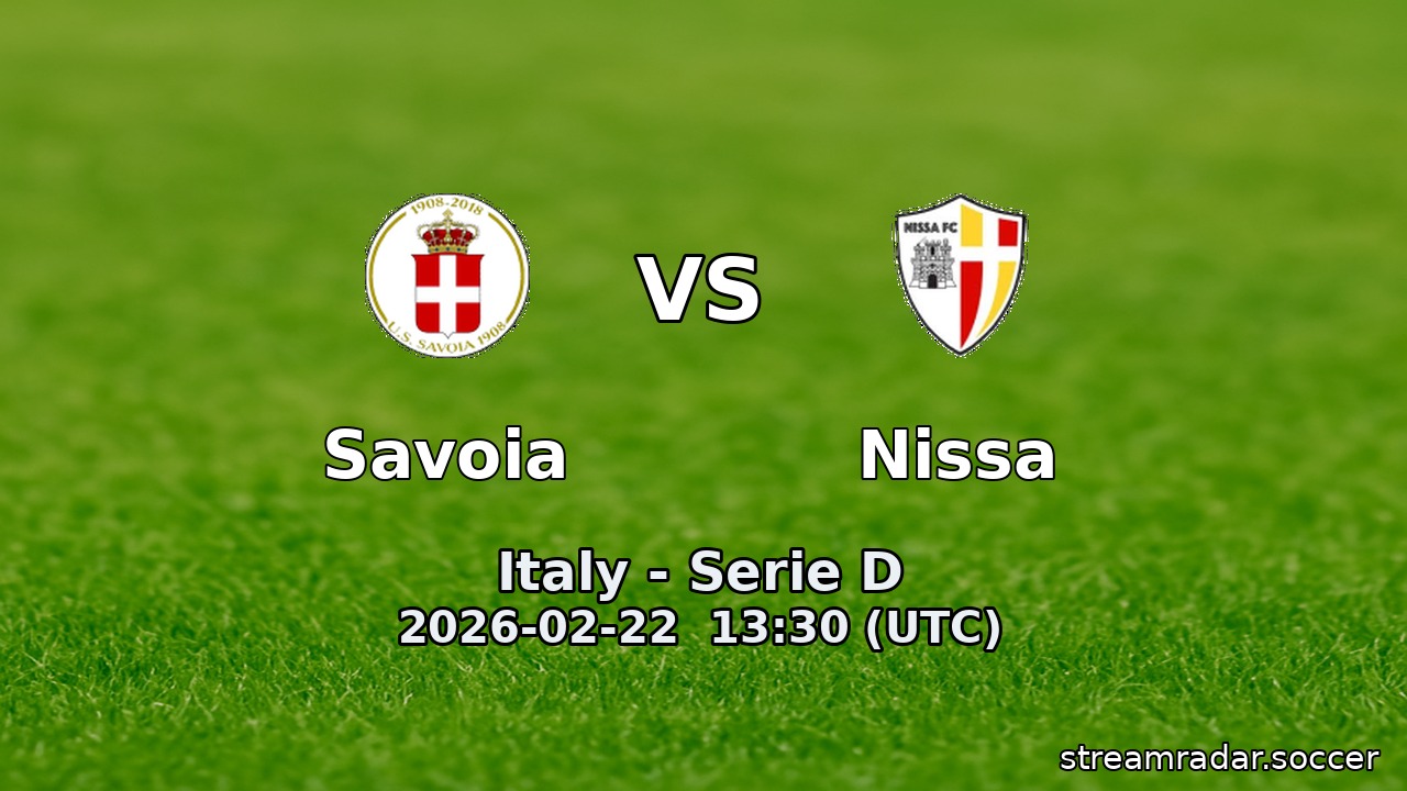 Savoia vs Nissa