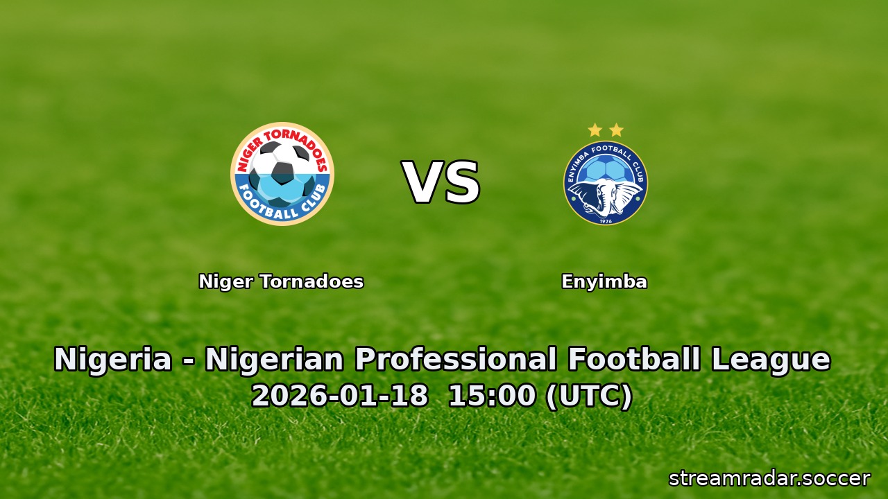 Niger Tornadoes vs Enyimba
