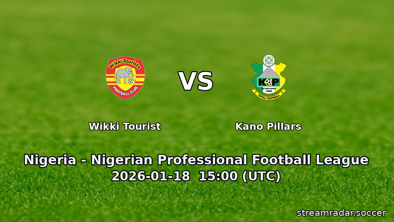 Wikki Tourist vs Kano Pillars
